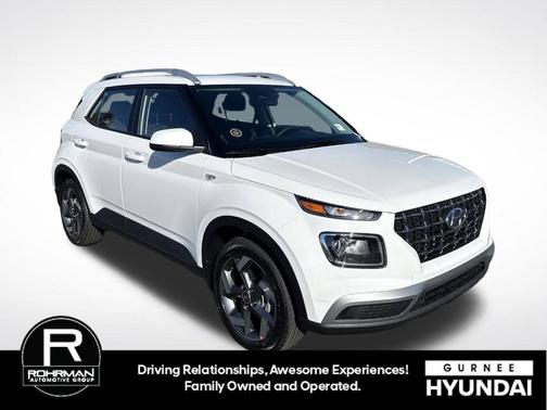Lunar White 2026 Hyundai VENUE SEL