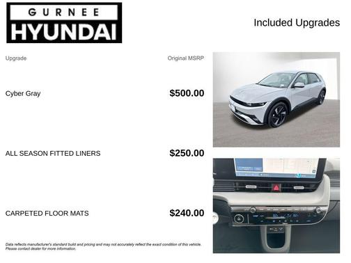 Cyber Gray 2026 Hyundai IONIQ 5 SE