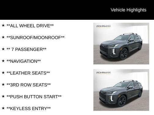 2025 Hyundai PALISADE XRT