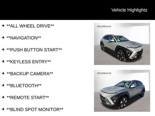 2025 Hyundai KONA SEL Convenience