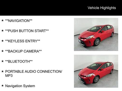 2015 Toyota Prius v Three