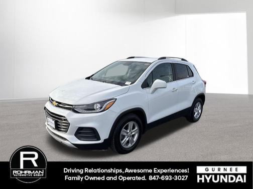 Summit White 2018 Chevrolet Trax LT