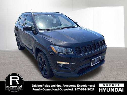 Diamond Black 2019 Jeep Compass Latitude