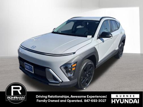 Cyber Gray Metallic 2026 Hyundai KONA SEL Sport