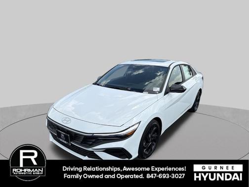 White 2026 Hyundai ELANTRA SEL Sport