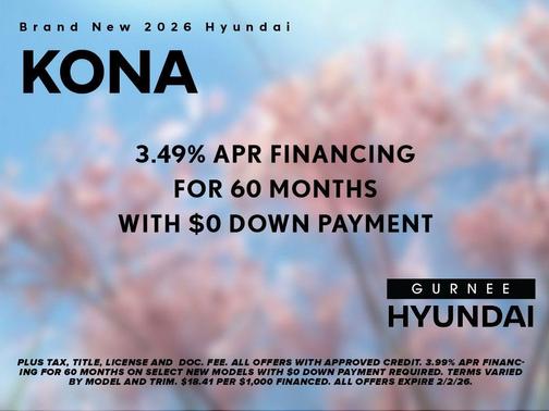 Denim Blue Pearl 2026 Hyundai KONA SEL Premium