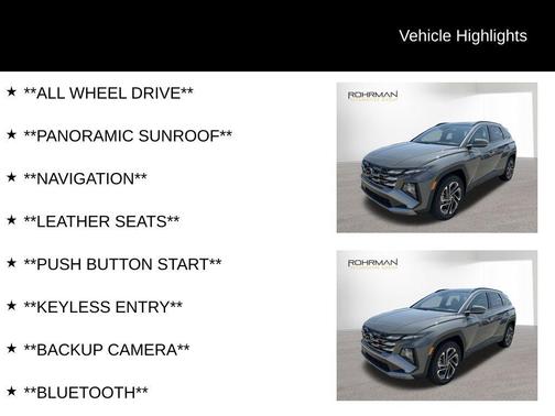 2025 Hyundai TUCSON Limited