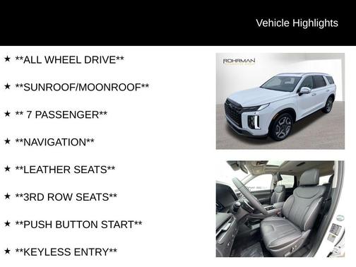 2025 Hyundai PALISADE SEL Premium
