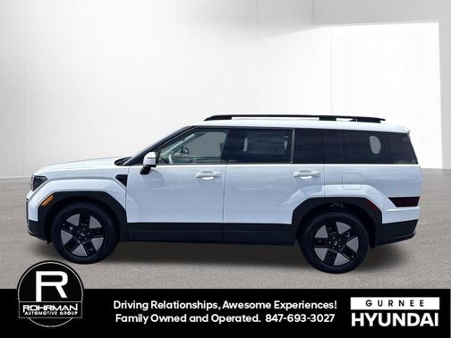 White 2026 Hyundai SANTA FE HEV SEL