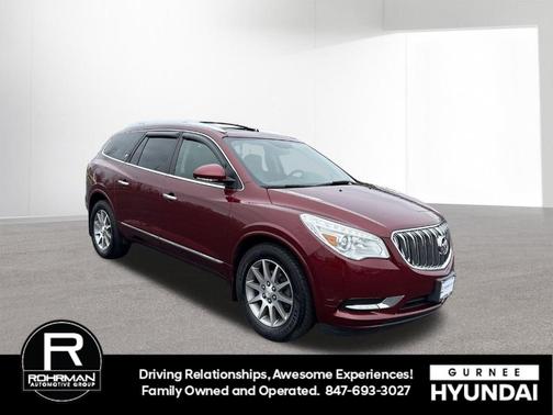 Crimson Red Tintcoat 2015 Buick Enclave Leather