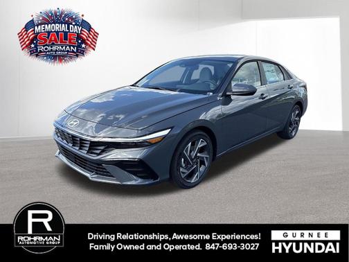 Gray 2026 Hyundai ELANTRA Limited