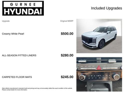 Pearl 2026 Hyundai Palisade Hybrid Calligraphy