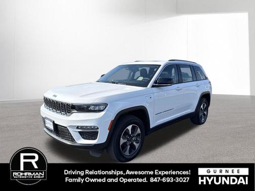 Bright White Clearcoat 2023 Jeep Grand Cherokee 4xe Base