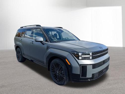 Gray Matte 2026 Hyundai SANTA FE HEV Calligraphy