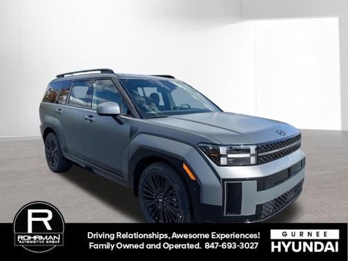 Gray Matte 2026 Hyundai SANTA FE HEV Calligraphy