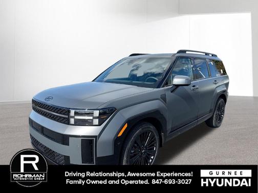 Gray Matte 2026 Hyundai SANTA FE HEV Calligraphy