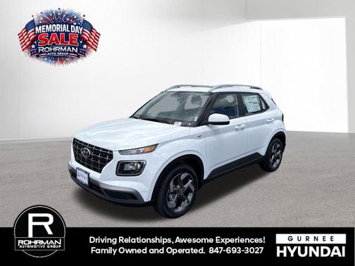 Lunar White 2026 Hyundai VENUE SEL