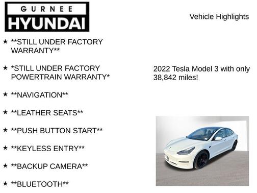 2022 Tesla Model 3 Base