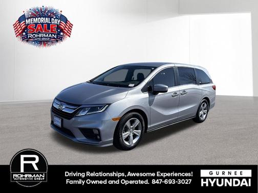 Lunar Silver Metallic 2018 Honda Odyssey EX