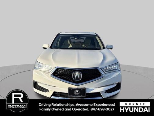 White Diamond Pearl 2017 Acura MDX 3.5L w/Technology Package