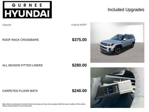 Shimmering Silver 2026 Hyundai SANTA FE HEV SEL