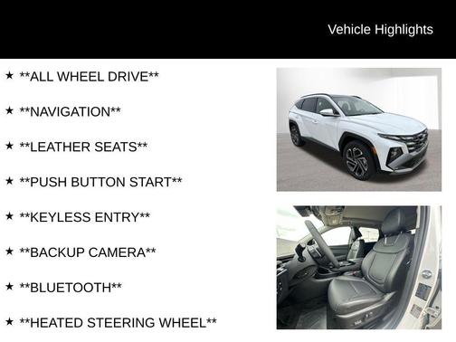 2025 Hyundai TUCSON Hybrid Limited