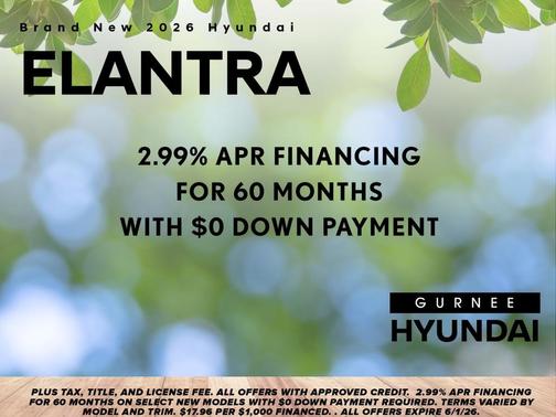 Gray 2026 Hyundai ELANTRA SEL Sport