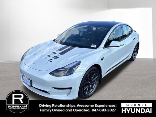 Pearl White Multi 2023 Tesla Model 3 Base