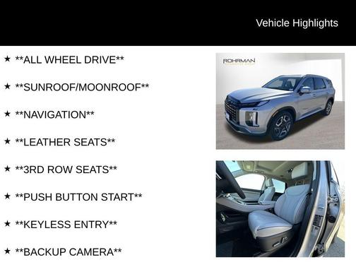 2025 Hyundai PALISADE SEL Premium