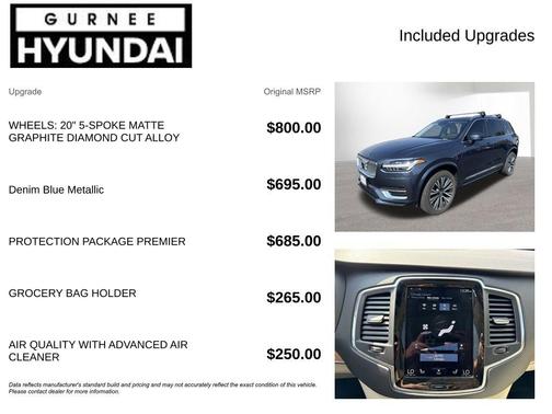 2021 Volvo XC90 Recharge Plug-In Hybrid T8 Inscription Expression 7 Passenger