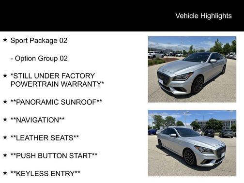 2019 Genesis G80 3.8