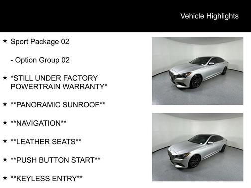 2019 Genesis G80 3.8