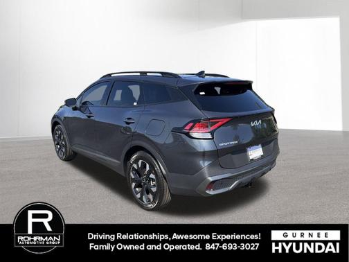 Gravity Gray 2023 Kia Sportage X-Line