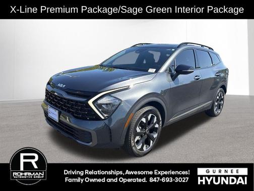 Gravity Gray 2023 Kia Sportage X-Line