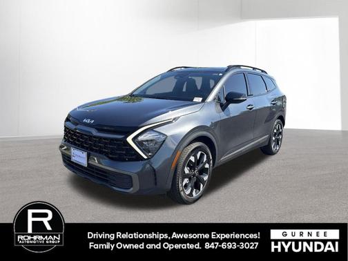 Gravity Gray 2023 Kia Sportage X-Line