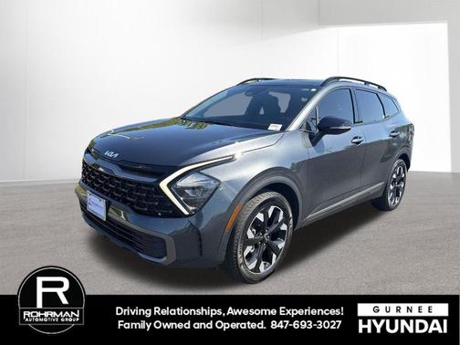 Gravity Gray 2023 Kia Sportage X-Line