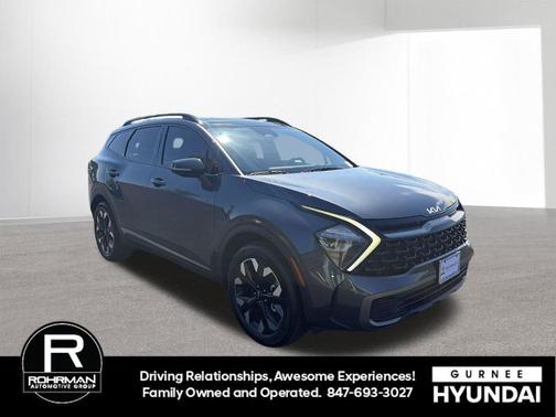 Gravity Gray 2023 Kia Sportage X-Line