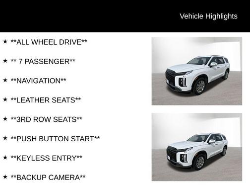 2025 Hyundai PALISADE SEL