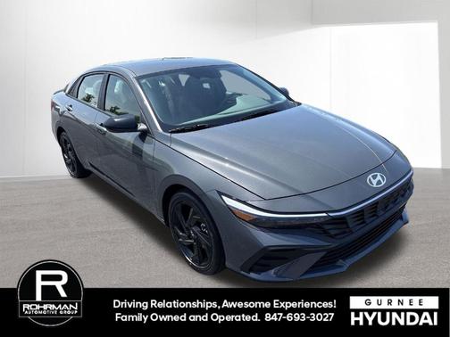 Gray 2026 Hyundai ELANTRA SEL Sport