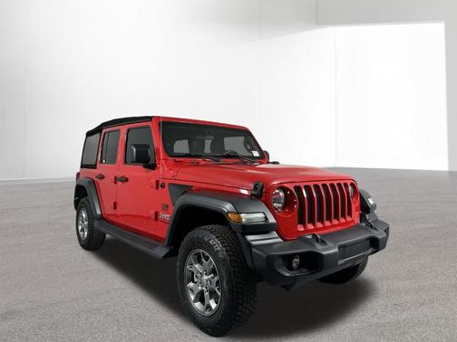 Firecracker Red Clearcoat 2020 Jeep Wrangler Unlimited Sport