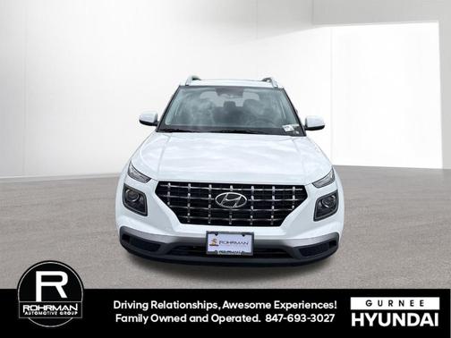 Lunar White 2026 Hyundai VENUE SEL