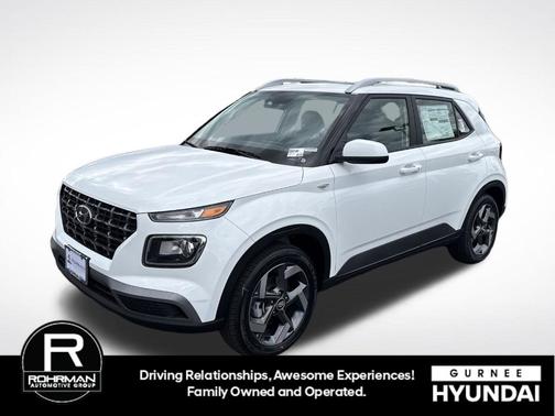 Lunar White 2026 Hyundai VENUE SEL