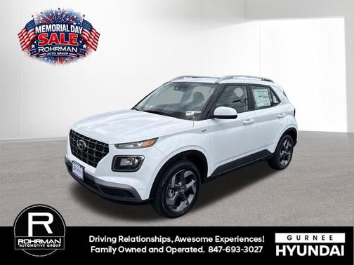 Lunar White 2026 Hyundai VENUE SEL
