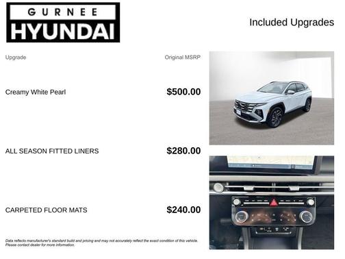 Pearl 2026 Hyundai TUCSON Hybrid Limited