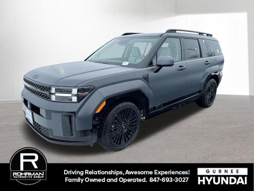 Gray Matte 2026 Hyundai SANTA FE HEV Calligraphy