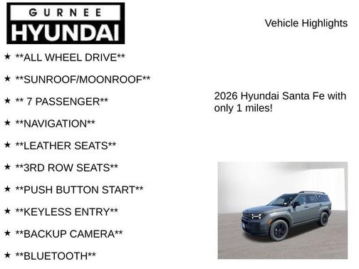 2026 Hyundai SANTA FE XRT