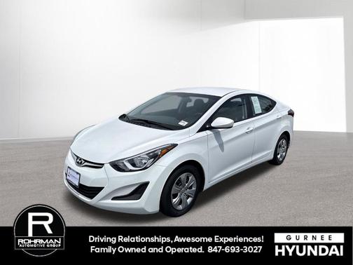 Quartz White Pearl 2016 Hyundai ELANTRA SE