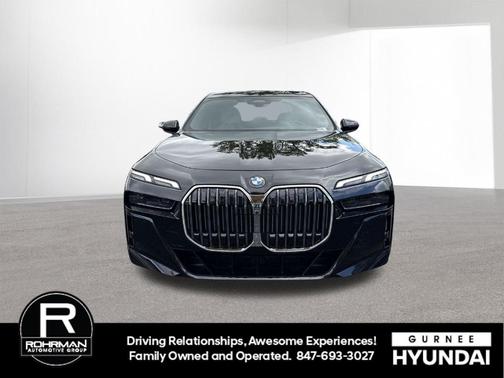Black Sapphire Metallic 2024 BMW 760 760i xDrive