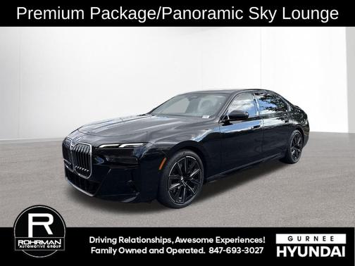 Black Sapphire Metallic 2024 BMW 760 760i xDrive