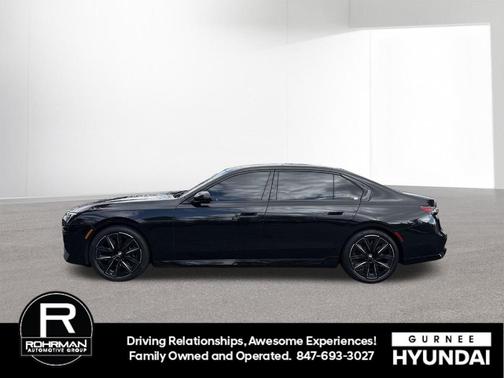 Black Sapphire Metallic 2024 BMW 760 760i xDrive